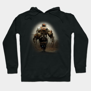 Ancient Rusty Cyborg Cockroach Hoodie